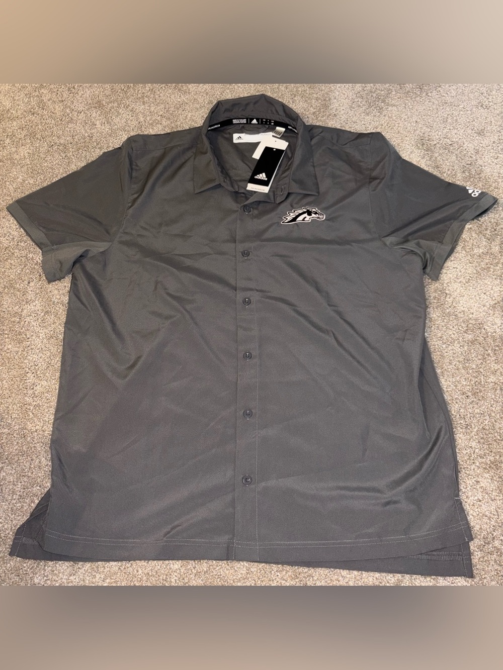 Western Michigan Men’s Button-Down Polo
